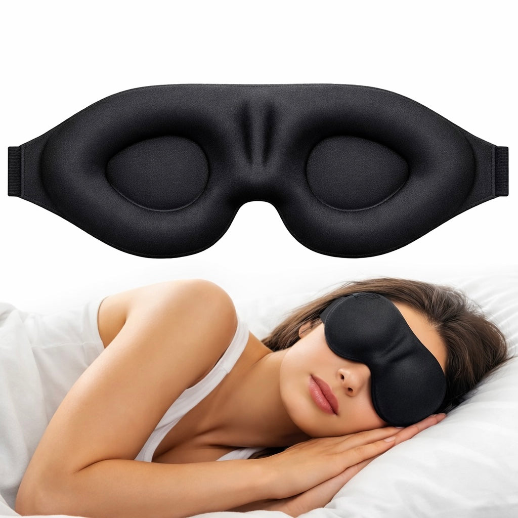 3D contoured sleep mask