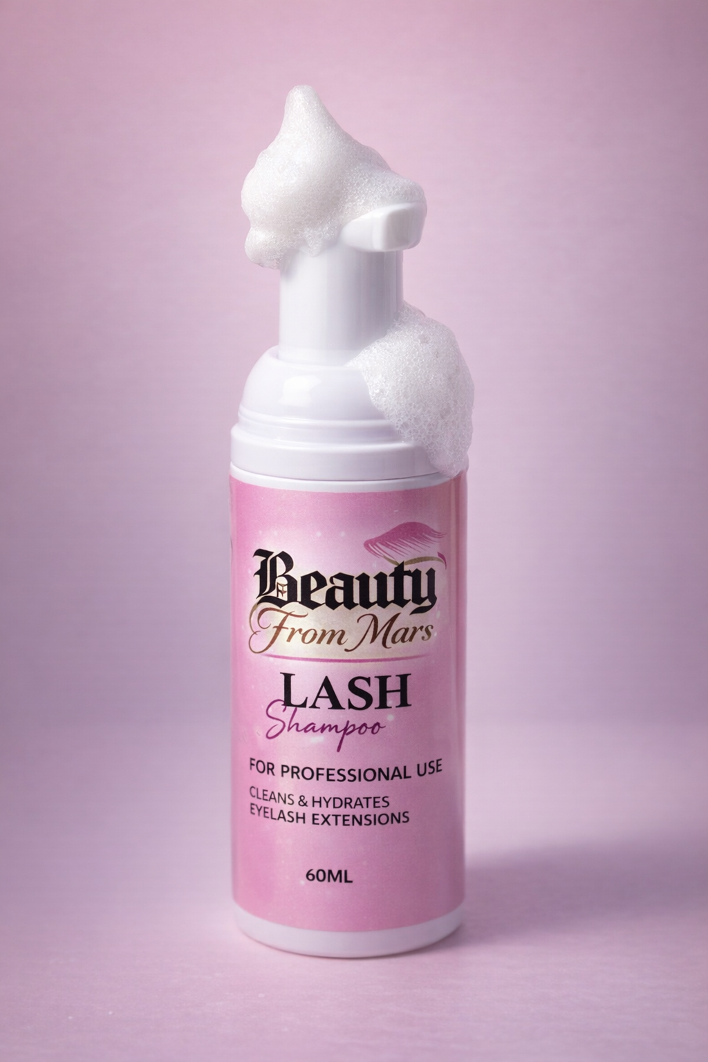 Beauty from Mars Lash Shampoo