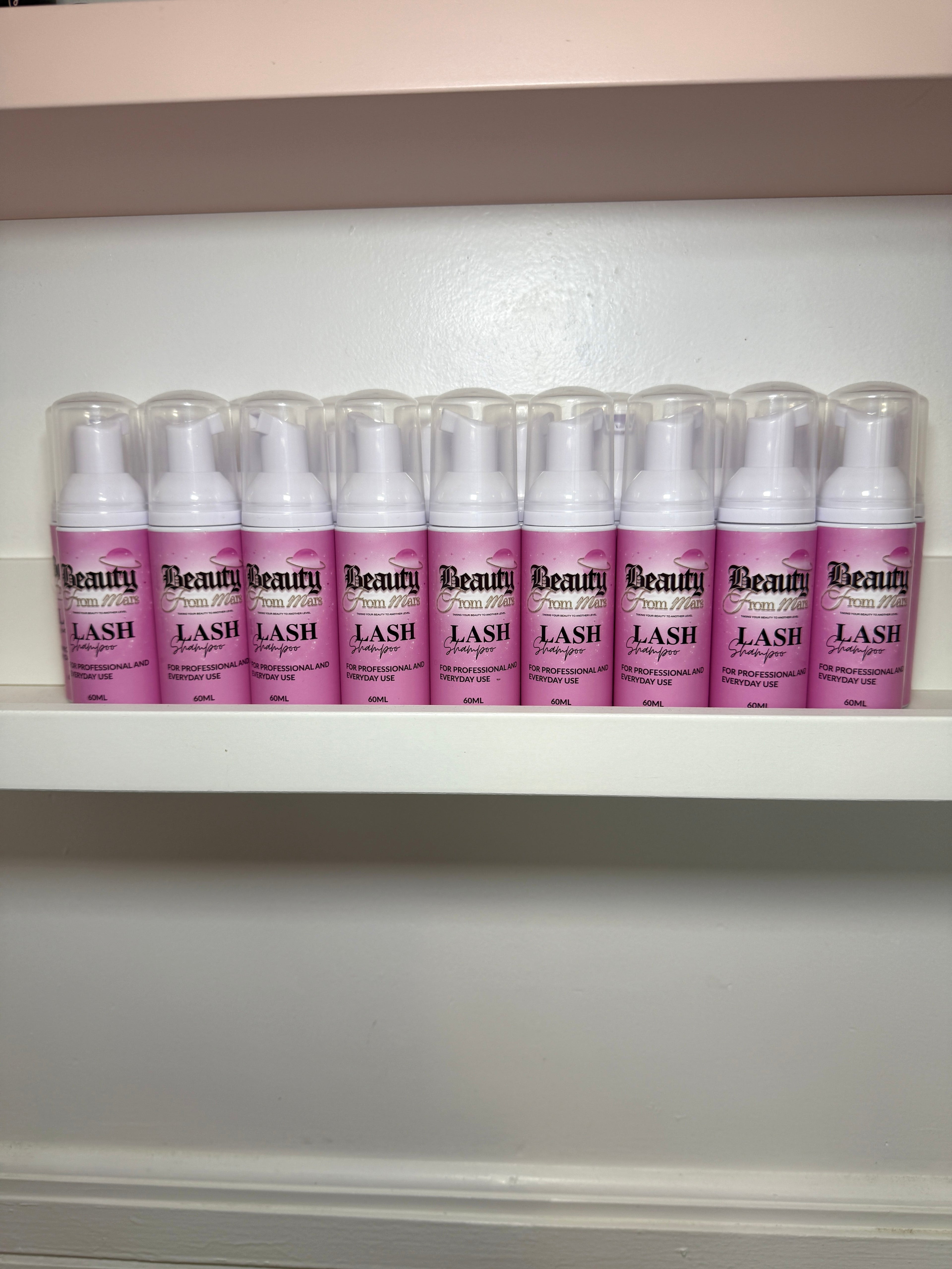 Beauty from Mars Lash Shampoo